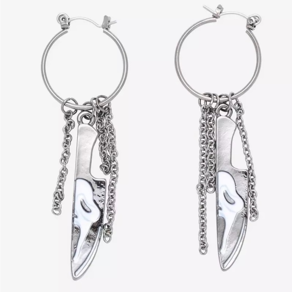 Ghostface earrings